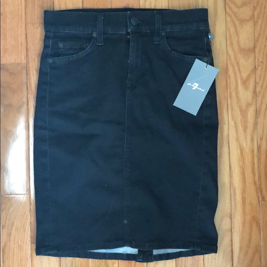 Brand New 7 For All Mankind Pencil Skirt
